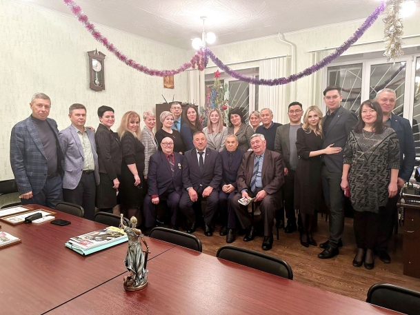 Встреча с Президентом Адвокатской палаты РБ Юмадиловым Б.Г.25.12.2023г.